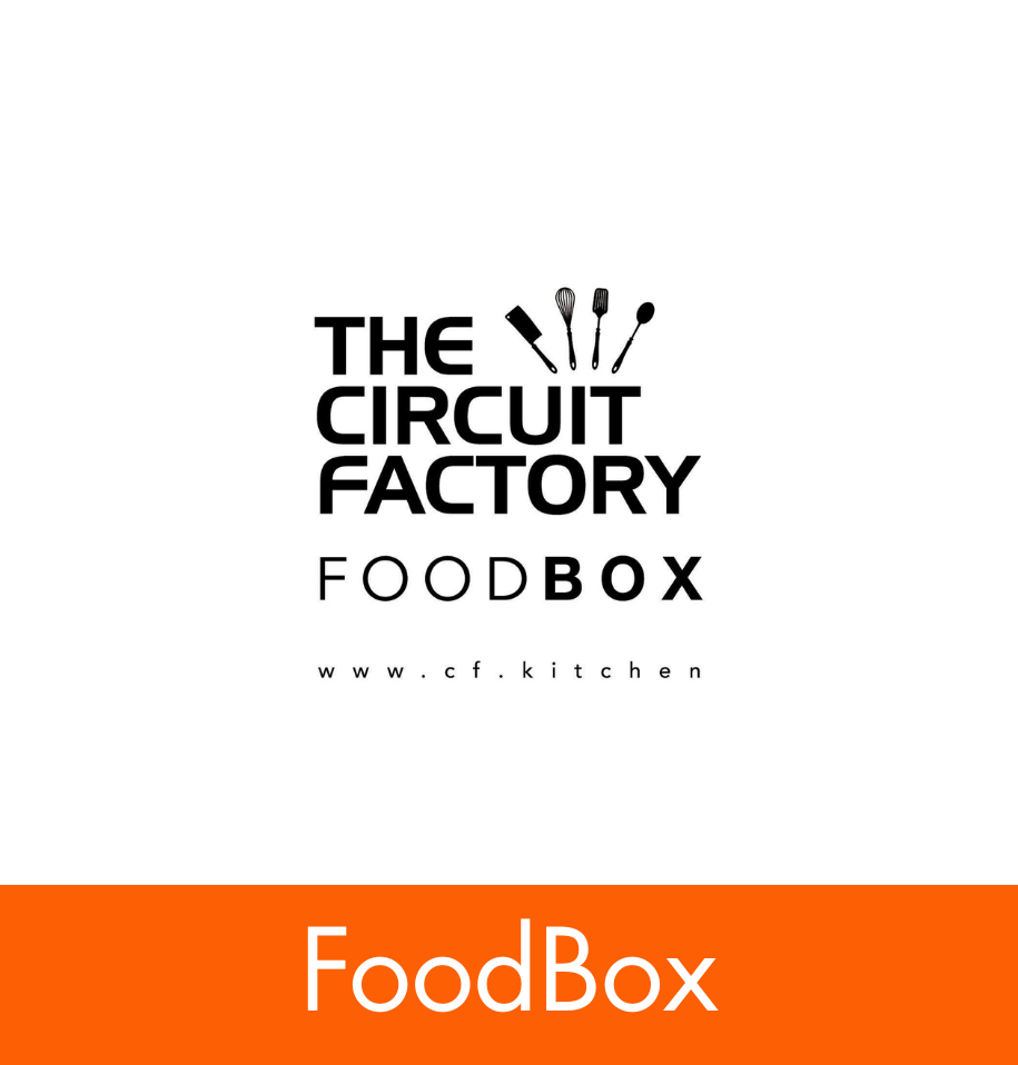 social media ads for the circuit factory foodbox.