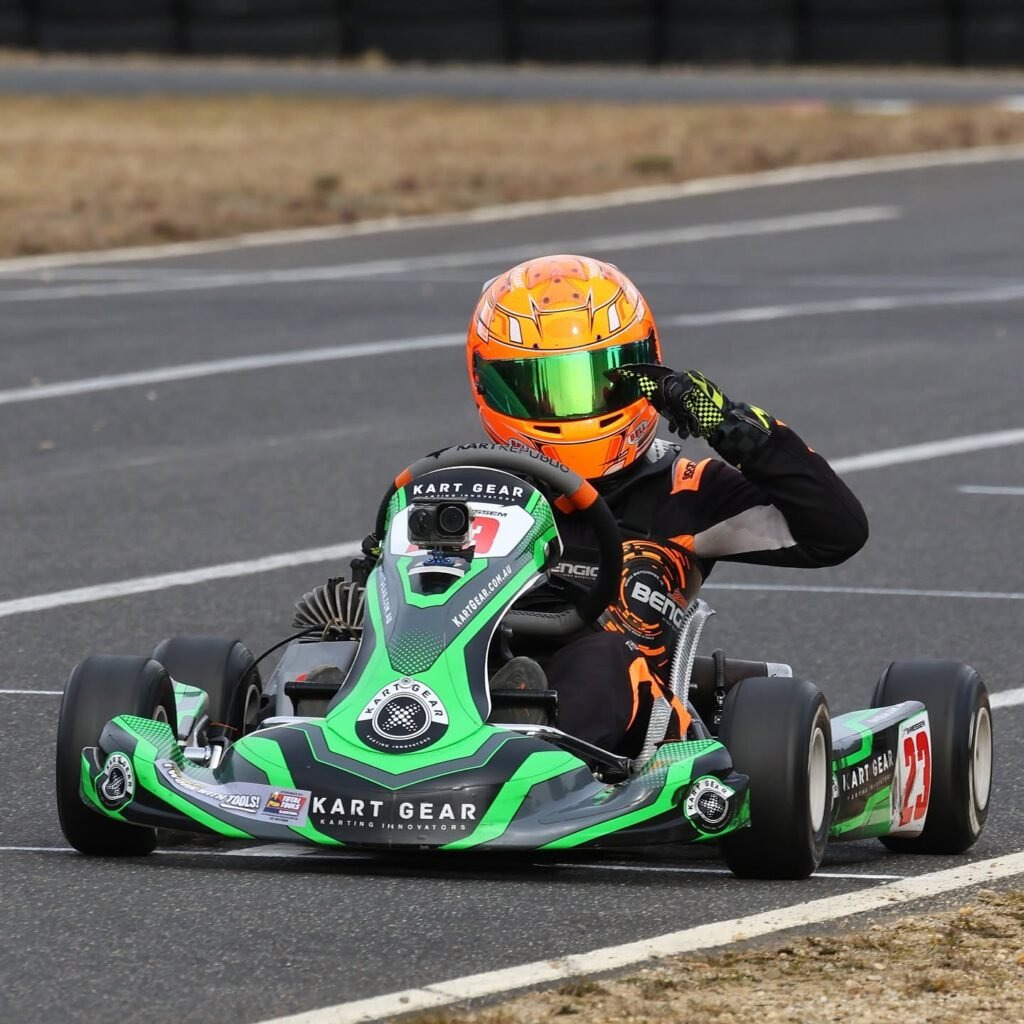 Kart Gear motorsport equipment ROAS results chart