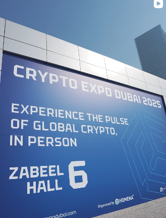 Crypto Expo Dubai registration growth results chart