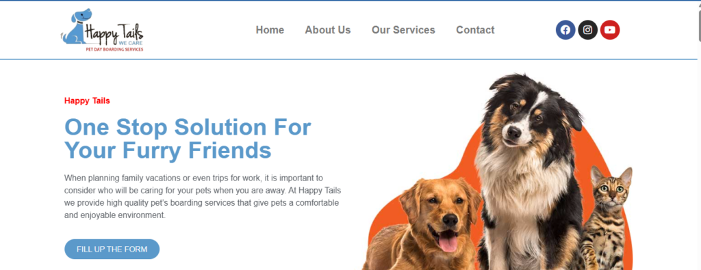 HappyTails pet store dual market ROAS results