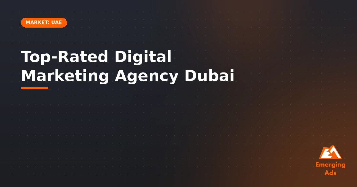 top-rated digital marketing agency dubai for small business