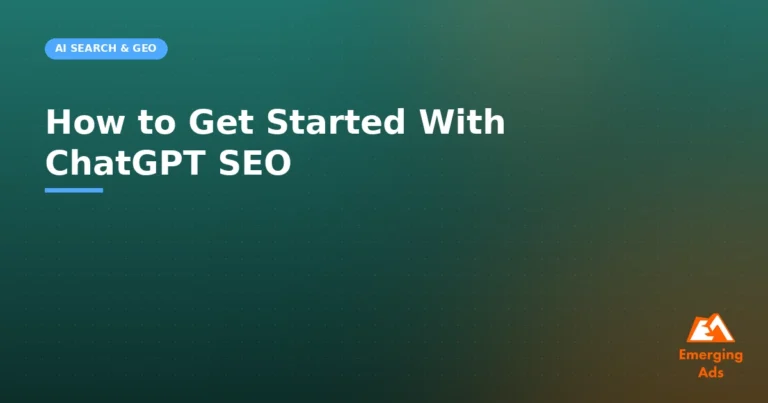 How to Get Started With ChatGPT SEO