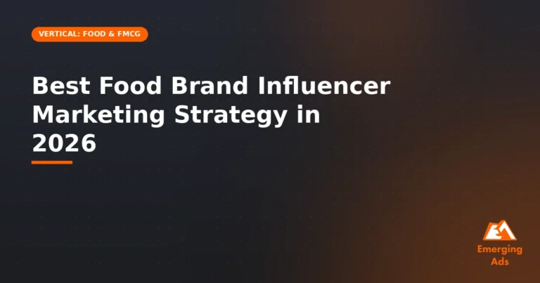 Best Food Brand Influencer Marketing Strategy in 2026
