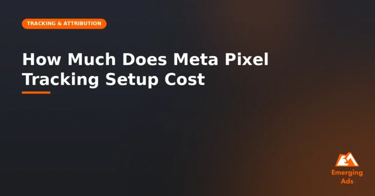 How Much Does Meta Pixel Tracking Setup Cost